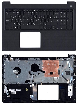 Клавиатура для ноутбука Dell Inspiron 3593, черная, топ-панель