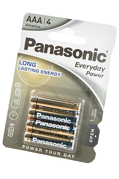 Батарейка (элемент питания) Panasonic Everyday Power LR03EPS/4BP LR03 BL4