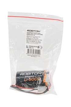 Батарейка (элемент питания) Robiton ER26500-55572P C с коннектором PK1