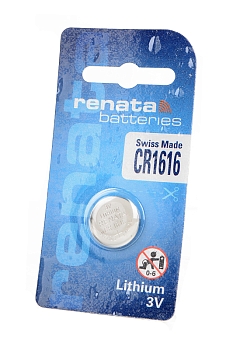 Батарейка (элемент питания) Renata CR1616 BL1, 1 штука