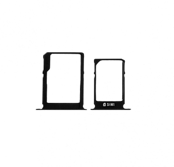 Держатель (лоток) SIM-карты для Samsung Galaxy A7 Duos (A700FD), черный