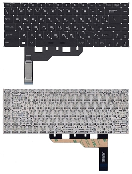 Клавиатура для ноутбука MSI Prestige 15 A10M, черная