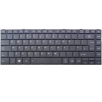 Клавиатура для ноутбука Toshiba Satellite C40D-A, C40-A, C45-A, C45D-A, C40t-A, C45T-A черная