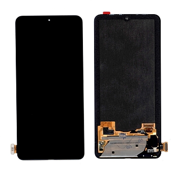 Дисплей (экран в сборе) для телефона Xiaomi Redmi K40, K40 Pro, Mi 11i, Poco F3 (original) черный