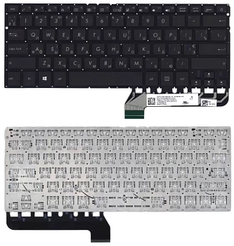 Клавиатура для ноутбука Asus UX430U, черная