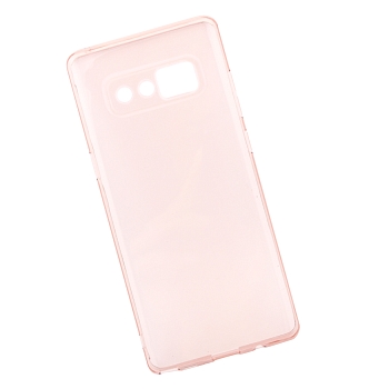 Чехол силиконовый "LP" для Samsung Note 8 TPU (, розовый прозрачный) (европакет)