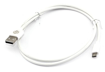 Дата-кабель USB-MicroUSB, 1m, 2A, белый (YDS-C-AM)
