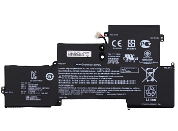 Аккумулятор (батарея) для ноутбука HP EliteBook 1020 G1, (HSTNN-DB6M, BR04XL), 36Wh, 4600мАч, 7.6V, (оригинал)