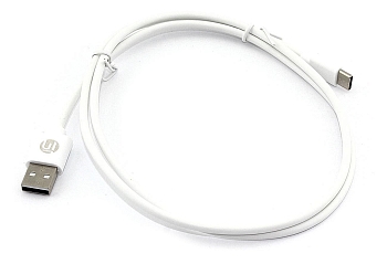 Дата-кабель USB-Type-C 1m 2A, белый (YDS-C-AC)