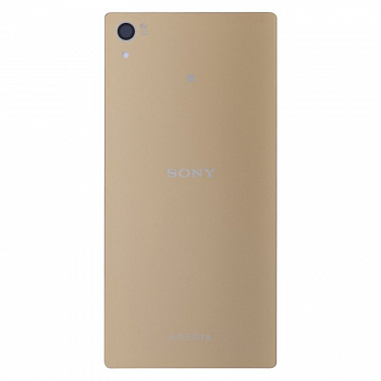 Задняя крышка корпуса для Sony Xperia Z5 Premium, золотая (HIGH COPY)