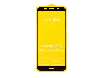 Защитное стекло 6D для Huawei Honor 7A, черный (Vixion)