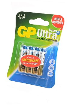Батарейка (элемент питания) GP Ultra Plus GP24AUPNew-CR4 LR03 BL4, 1 штука