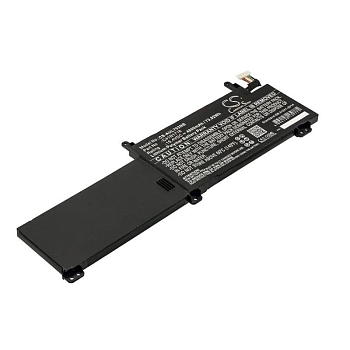Аккумулятор (батарея) C41N1716 для ноутбука Asus ROG Strix GL703G, GL703GM, GL703GS, S7BS, 15.4В, 4800мАч, черный, (оригинал)