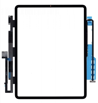 Сенсорное стекло (тачскрин) для Apple iPad Pro 12.9 2018 (A2014 A1895 A1876), черное