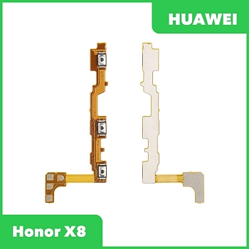 Шлейф кнопок громкости и кнопки включения для Huawei Honor X8 (TFY-LX1)