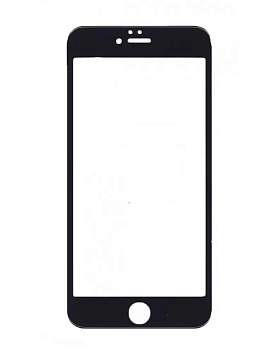 Защитное стекло для iPhone 6 (4,7 дюйма) 5D, 10D, 11D (черный) тех.пак