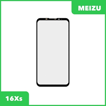 Стекло для переклейки дисплея Meizu 16Xs, черный