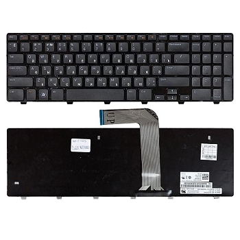 Клавиатура для ноутбука Dell Inspiron 15R, N5110, M5110, M511R, 15R, XPS 17, L702X черная