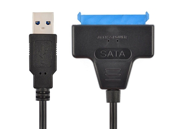 Переходник CAB68 USB 3.0 - SATA-III, черный (Vixion)