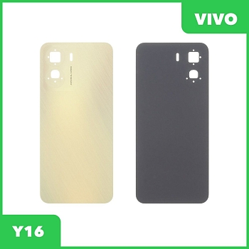 Задняя крышка для Vivo Y16 (V2204) (золотистый)