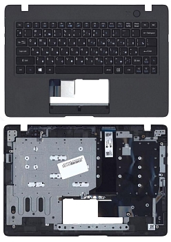 Клавиатура для ноутбука Acer Aspire One CloudBook AO1-131, черная топ-панель