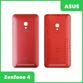 Задняя крышка корпуса для Asus ZenFone (A450CG), красная
