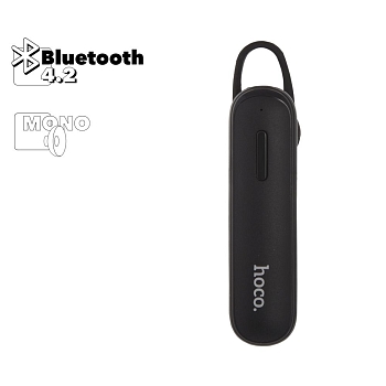 Bluetooth гарнитура Hoco E36 Free Sound Business Wireless Headset моно, черная