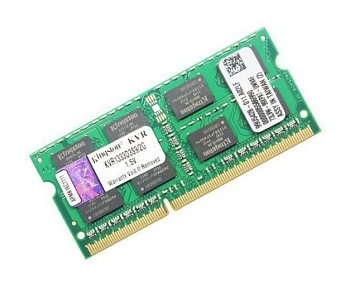 Модуль памяти SO-DIMM DDR-3 PC-10600 2Gb Kingston [KVR1333D3S9/2G]