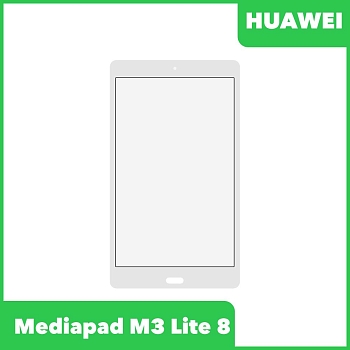 Стекло для переклейки Huawei MediaPad (CPN-L09) M3 Lite 8, белый