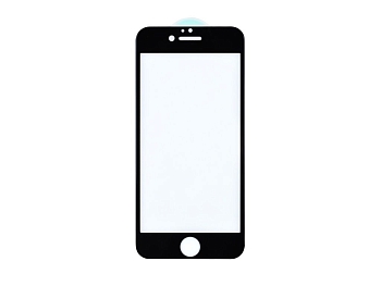Защитное стекло 6D для Apple iPhone 6, черный (Vixion)