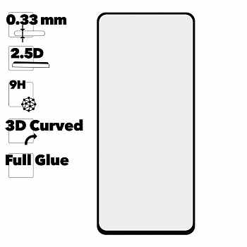 Защитное стекло IT`S ME для Realme 8 Pro OG Full Glue (черное)