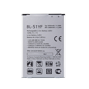 Аккумулятор (батарея) BL-51YF для телефона LG G4 H818