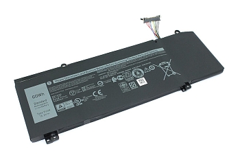 Аккумулятор (батарея) 1F22N для ноутбука Dell G5 15 5590, 15.2В, 3750мАч, 60Wh