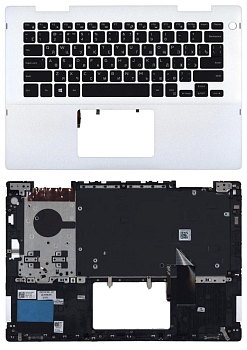 Клавиатура для ноутбука Dell Inspiron 14 5482, черная, топ-панель