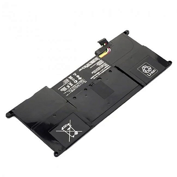 Аккумулятор (батарея) для ноутбука Asus UX21, (C23-UX21), 4800мАч, 7.4B (оригинал)