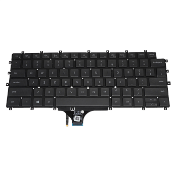 Клавиатура для ноутбука Dell Latitude 7520, 9510, 9520, черная с подсветкой