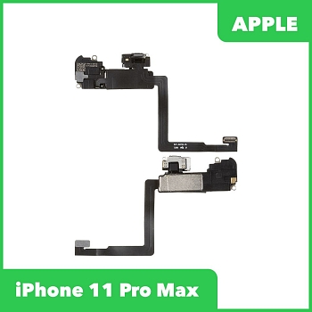 Шлейф/FLC iPhone 11 Pro Max динамик/сенсор/микрофон