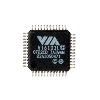 Сетевой контроллер VT6103L VT6103 QFP-48 с разбора