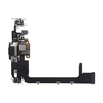 Разъем зарядки для телефона iPhone 11 Pro Max ORG (черный)