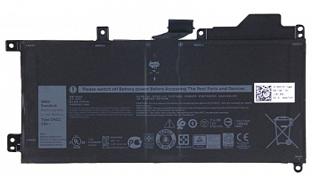 Аккумуляторная батарея для ноутбука Dell Latitude 7200 (1FKCC) 7.6V 38Wh