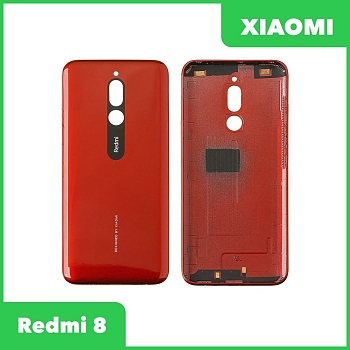 Задняя крышка корпуса для Xiaomi Redmi 8, красная
