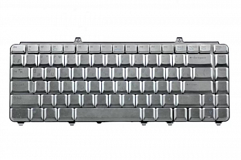 Клавиатура для ноутбука Dell Inspiron 1420, 1520, 1521, 1525, 1526, XPS M1330, M1530 серебряная