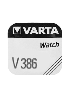 Батарейка (элемент питания) Varta 386, 1 штука