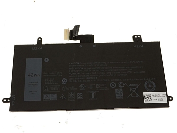 Аккумулятор (батарея) J0PGR для ноутбука Dell Latitude Latitude 5285, 5290, 5289 (J0PGR), 42Wh, 5500мАч, 7.6В, (оригинал)