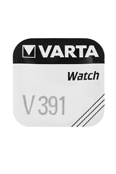 Батарейка (элемент питания) Varta 391, 1 штука