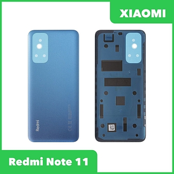 Задняя крышка для Xiaomi Redmi Note 11 (синий)