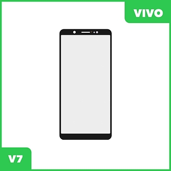 Стекло для переклейки дисплея Vivo V7, черный
