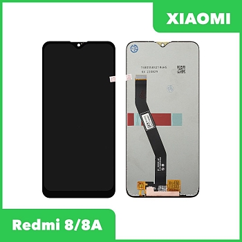 Дисплей (экран в сборе) для телефона Xiaomi Redmi 8, 8A, оригинал (черный)