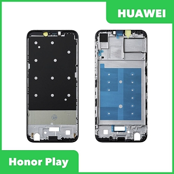 Рамка дисплея (средняя часть) Huawei Honor Play (черный)