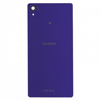 Задняя крышка корпуса для Sony Xperia Z2, фиолетовая (HIGH COPY)